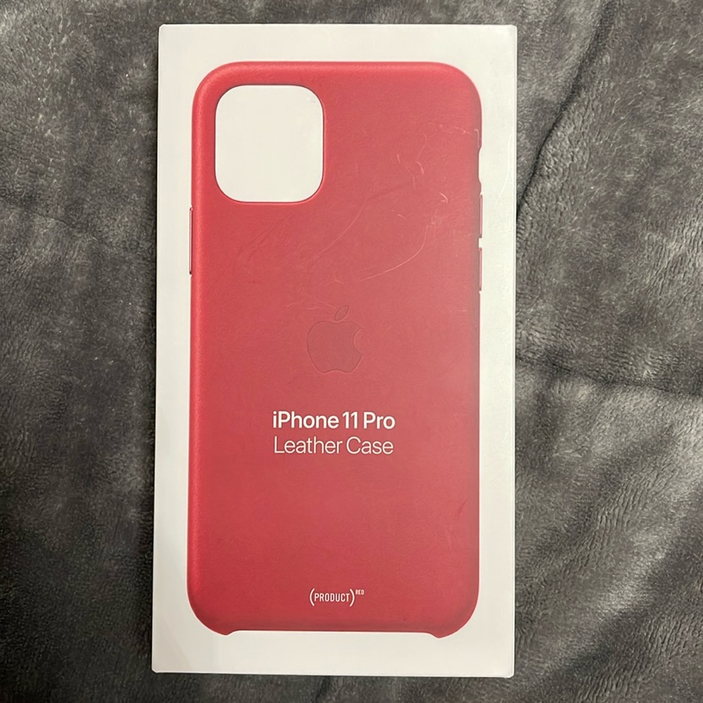 iPhone 11 Pro leather case